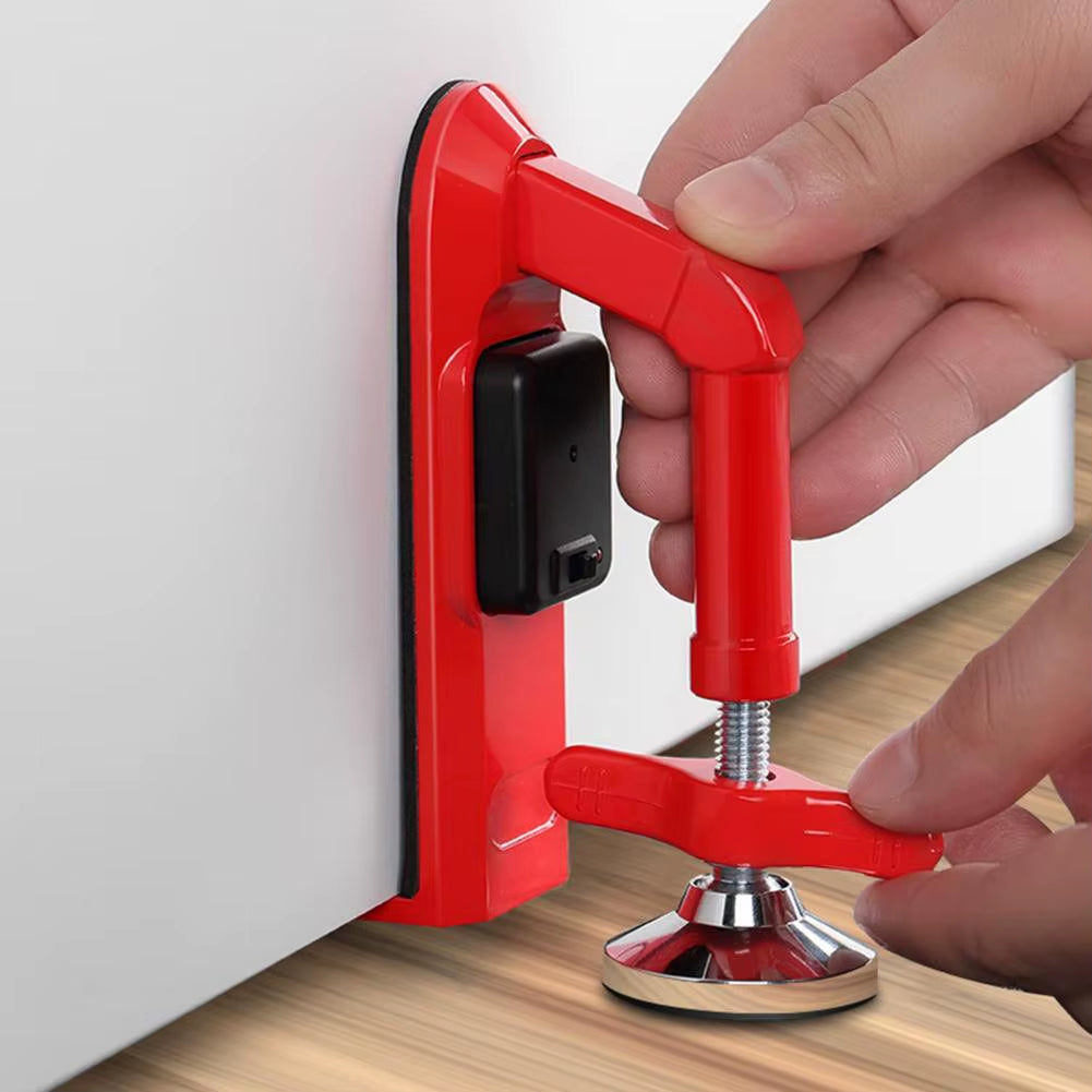 Portable Travel Door Lock with Alarm – Anti-Theft Security Door Stopper for Home, Hotel & Dorm