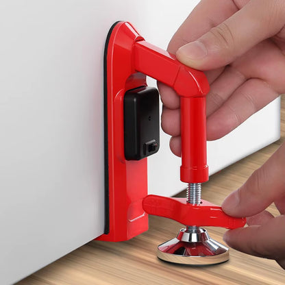 Portable Travel Door Lock with Alarm – Anti-Theft Security Door Stopper for Home, Hotel & Dorm